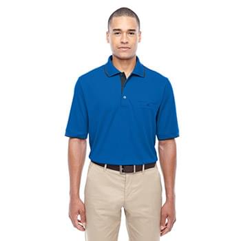 Men's Motive Performance Piqu Polo with Tipped Collar