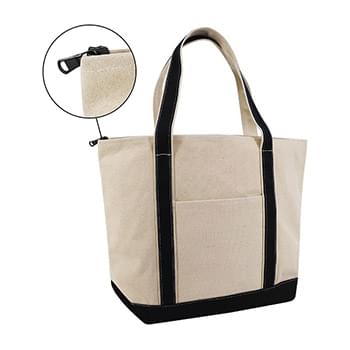 XL Zippered Boat Tote