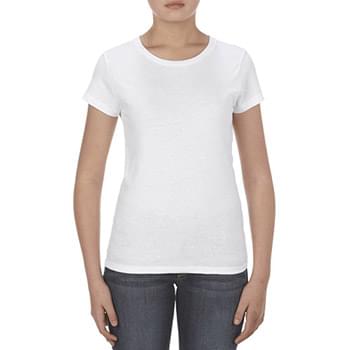 Missy 4.3 oz., Ringspun Cotton T-Shirt