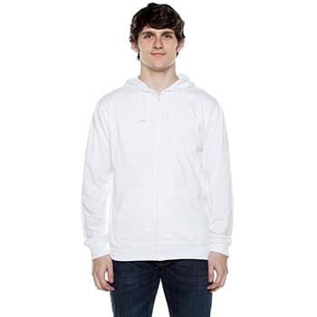 Unisex 4.5 oz. Jersey Long-Sleeve Full-Zip Hooded T-Shirt