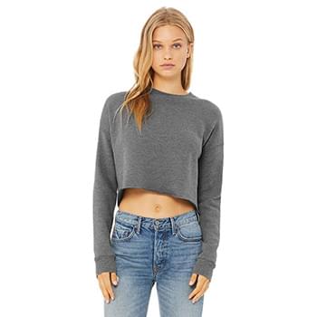 Ladies' Cropped Fleece Crew