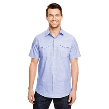 Men's Textured Woven Shirt