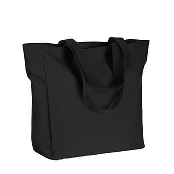 Polyester Zip Tote