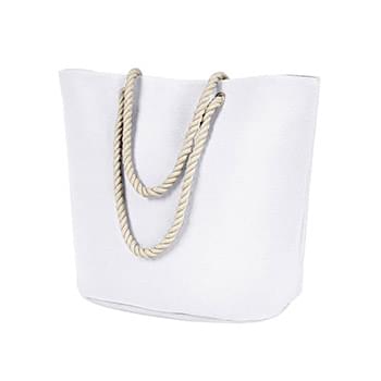 Polyester Canvas Rope Tote