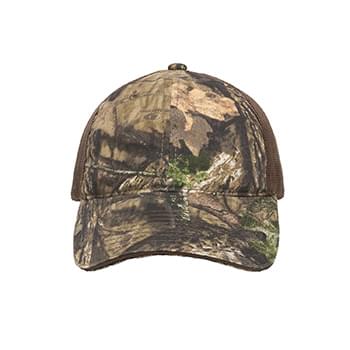 Unstructured Canvas Camo Cap