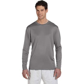 Adult 4.1 oz. Double Dry Long-Sleeve Interlock T-Shirt