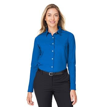 CrownLux Performance? Ladies' Spencer Poplin Shirt