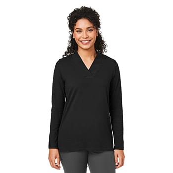 Ladies' Raleigh Shawl Collar Knit Top