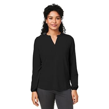 Ladies' Raleigh Half-Placket Knit Top