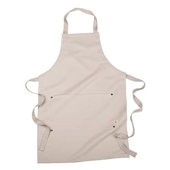 Organic Cotton Recycled Polyester Eco Apron