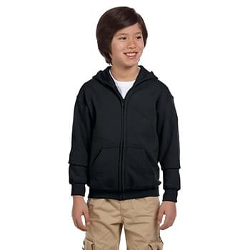 Youth Heavy Blend? 8 oz., 50/50 Full-Zip Hooded Sweatshirt