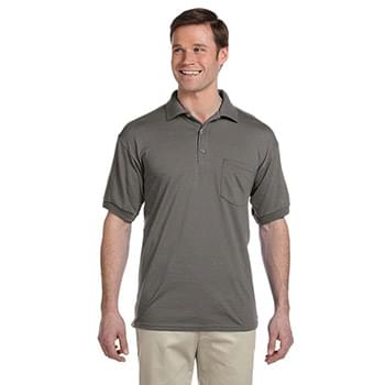 Adult 6 oz., 50/50 Jersey Polo with Pocket