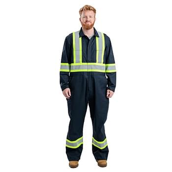 Men's Safety Striped Unlined Coverall
