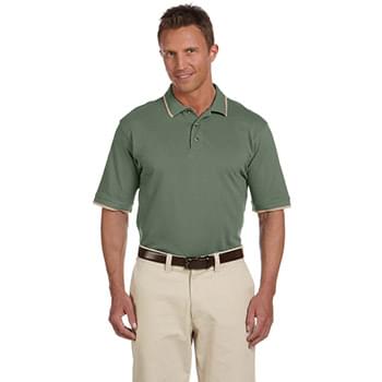 Adult 6 oz. Short-Sleeve Piqu Polo with Tipping