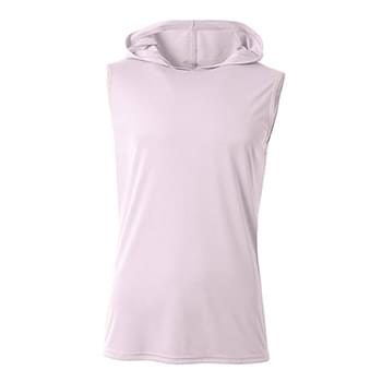 Men's Cooling Performance Sleeveless Hooded T-shirt
