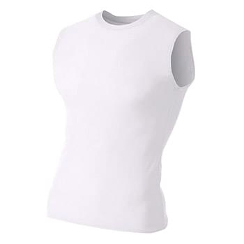 Youth Sleeveless Compression Muscle T-Shirt