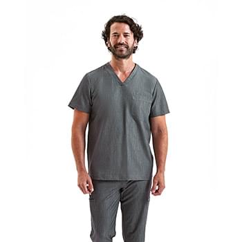 Men's Limitless V-Neck Stretch Scrub Top