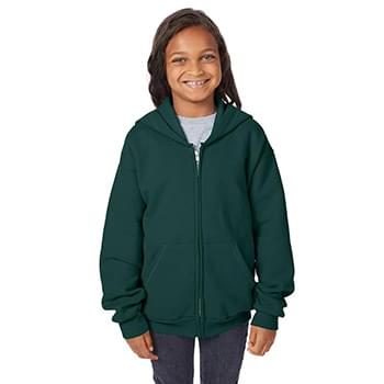 Youth 7.8 oz. EcoSmart 50/50 Full-Zip Hooded Sweatshirt