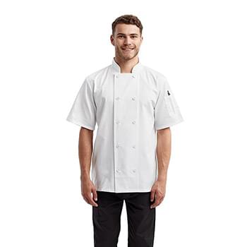 Unisex Short-Sleeve Recycled Chef's Coat
