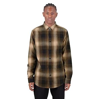Men's Plaid Flannel Overshirt