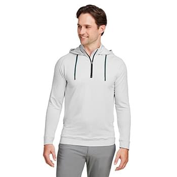 Men's Vandyke Quarter-Zip Hooded Sweatshirt