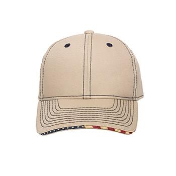 USA Accent Solid Back Cap